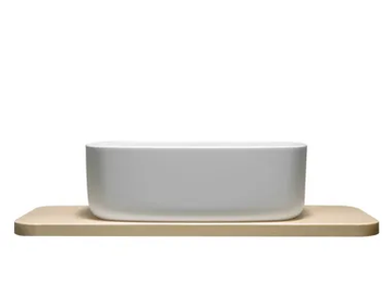 BOUNCE COUNTER CRISTALPLANT - Single Cristalplant® washbasin by EVER Life Design - view 2